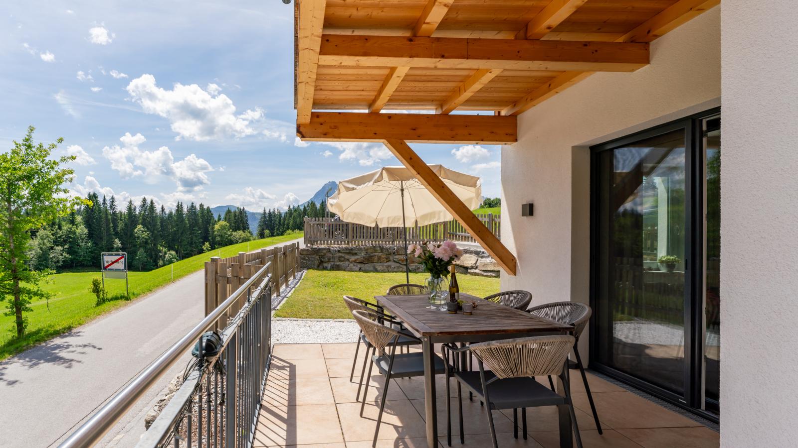 Bergblick - Terrace balcony