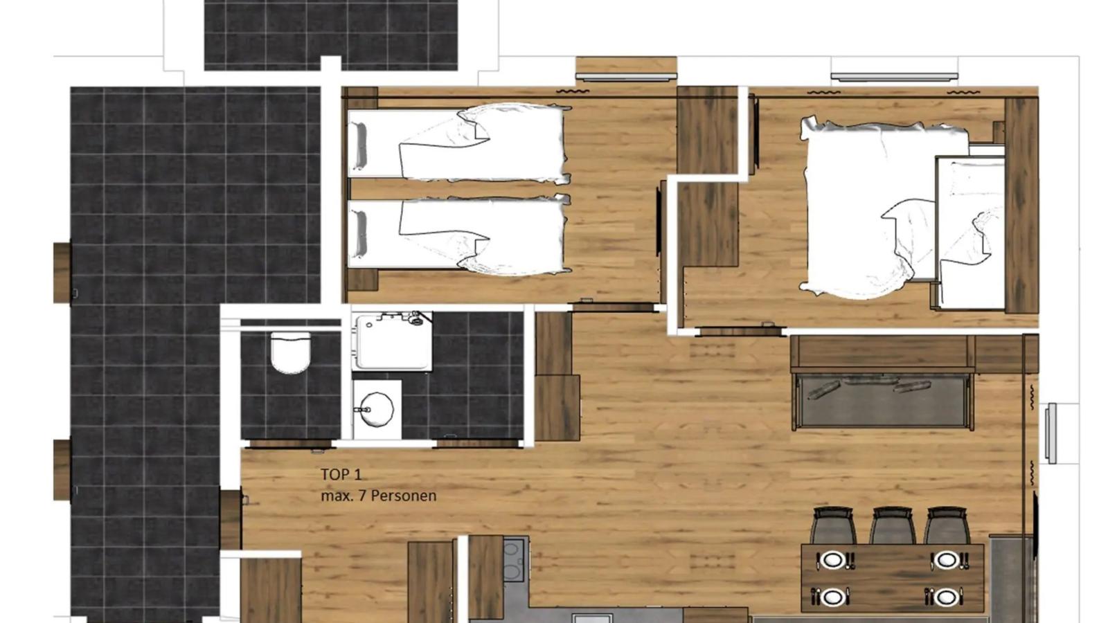 Sonnenhaus-Floor plan