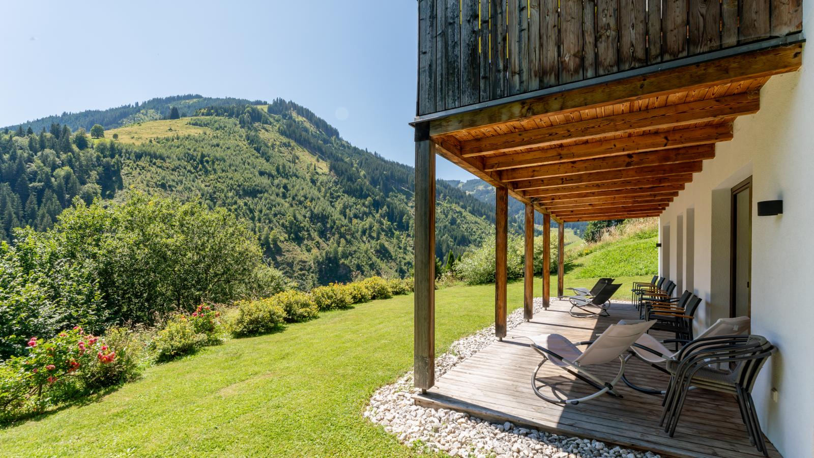 Künstler Chalet - Terrasbalkon