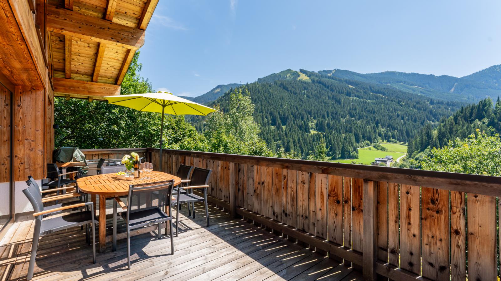 Künstler Chalet - Terrasbalkon