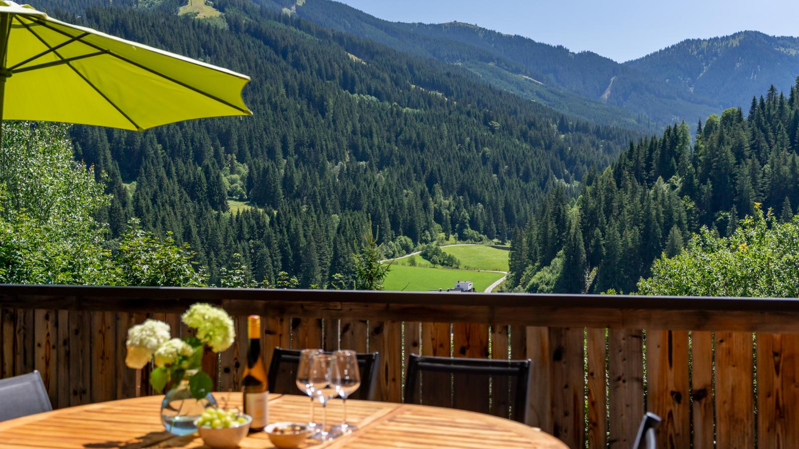 Künstler Chalet - Terrasbalkon
