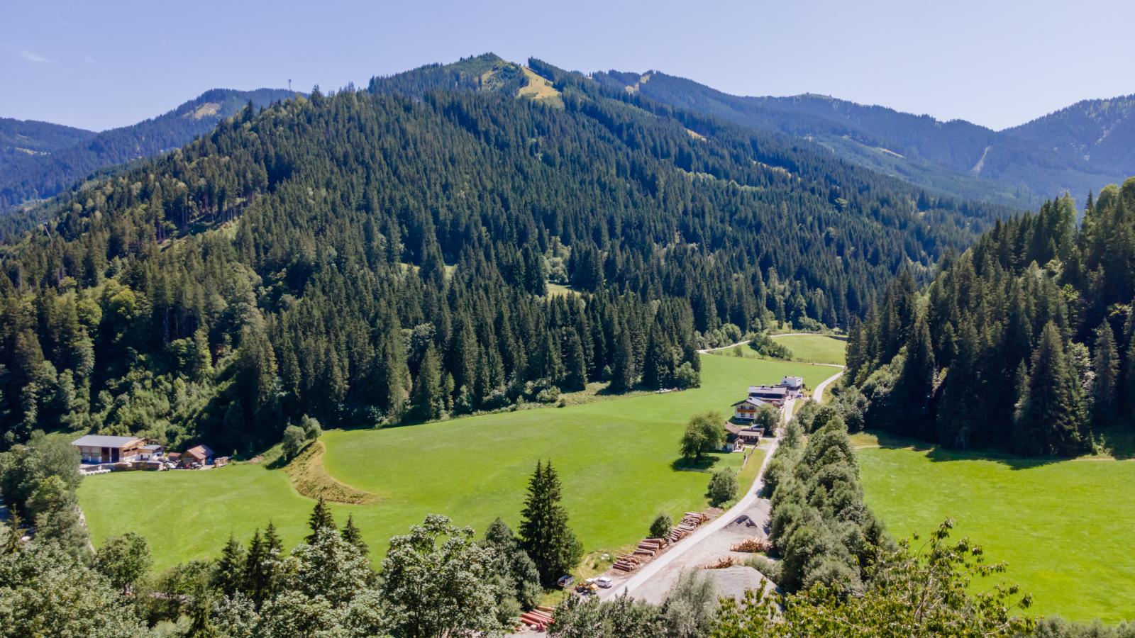Künstler Chalet - Uitzicht zomer