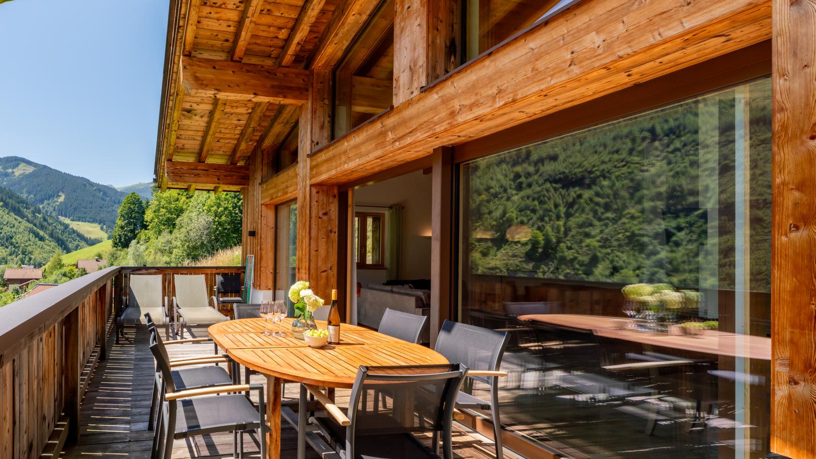 Künstler Chalet - Terrasbalkon