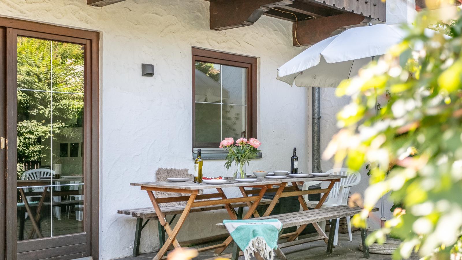 Fleckalm-Balcon-terrasse