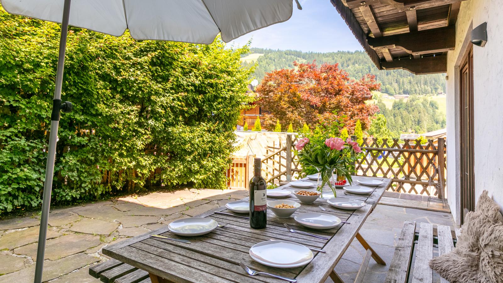 Fleckalm-Balcon-terrasse