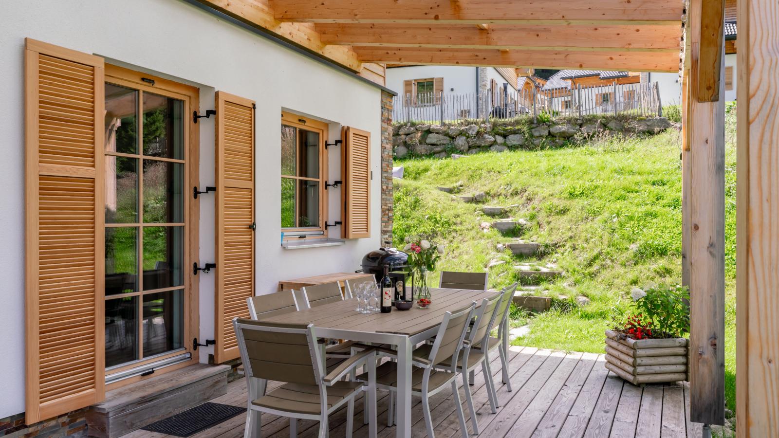 Chalet Amsel-Terrace balcony