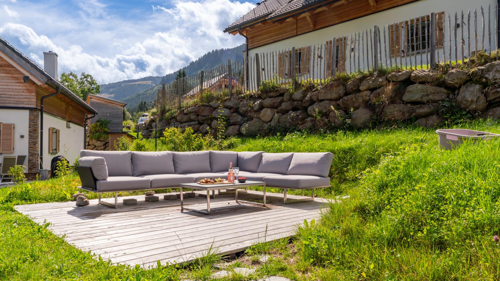 Chalet Amsel-Terrace balcony