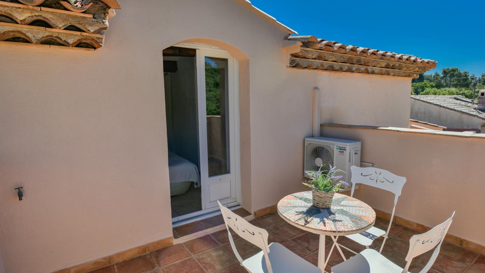 Vue Jardin - Terrasse / balcon