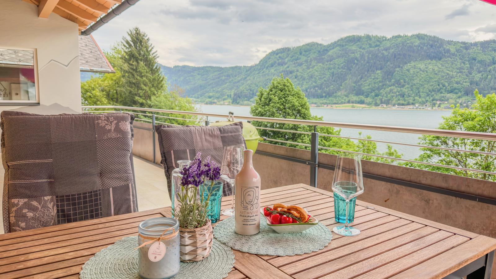 Apartment Franz - Uitzicht zomer