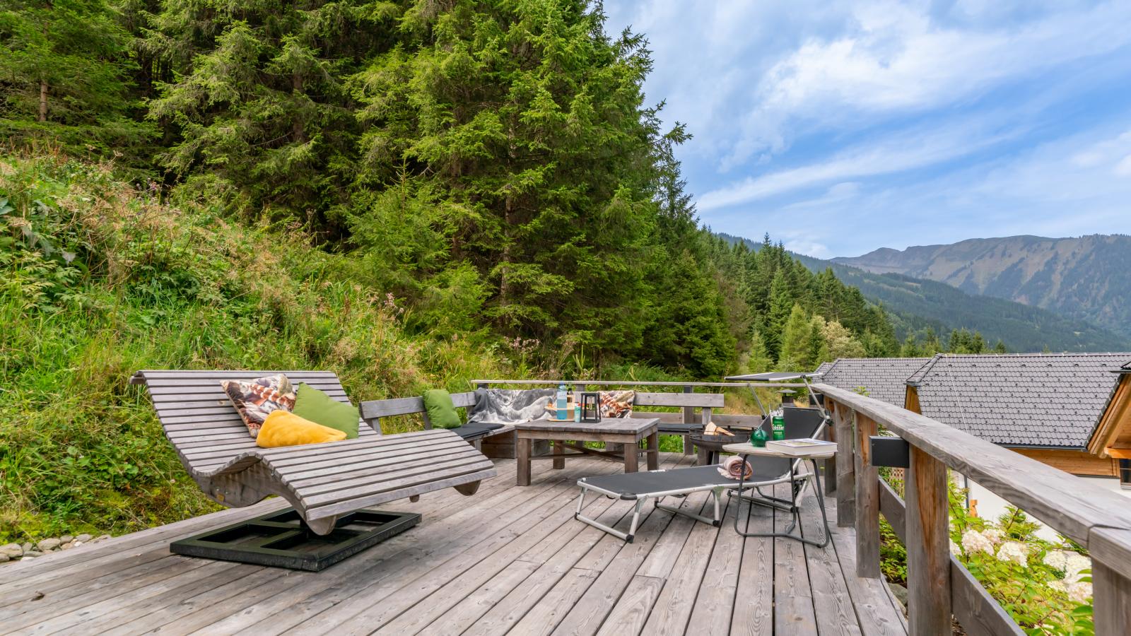 Chalet Hirschblick-Terrasbalkon