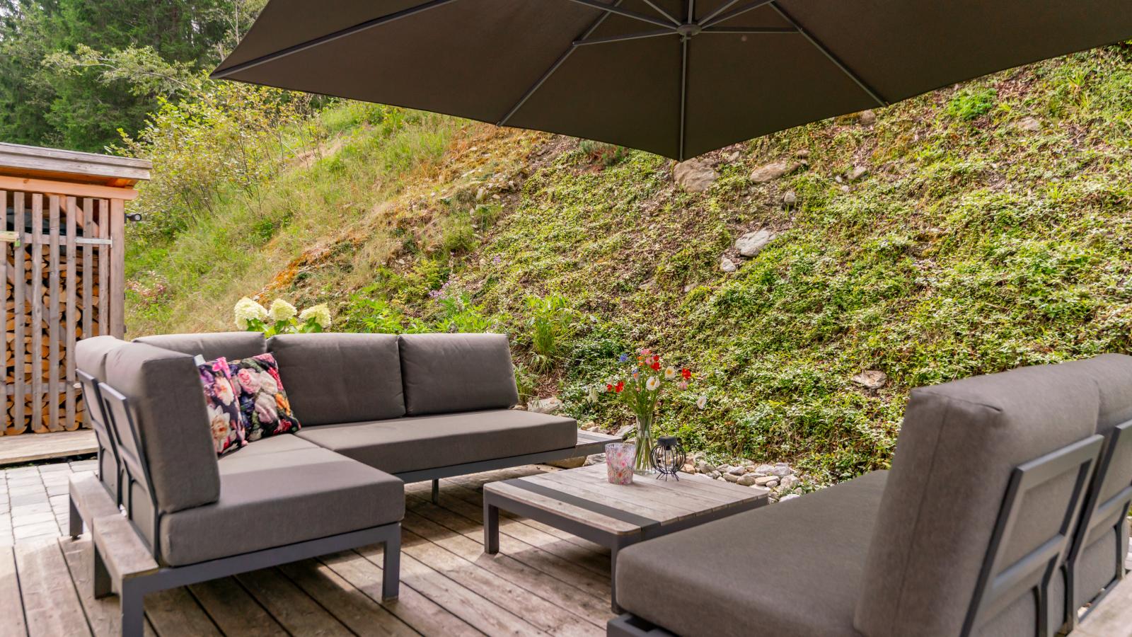 Chalet Hirschblick-Terrasbalkon
