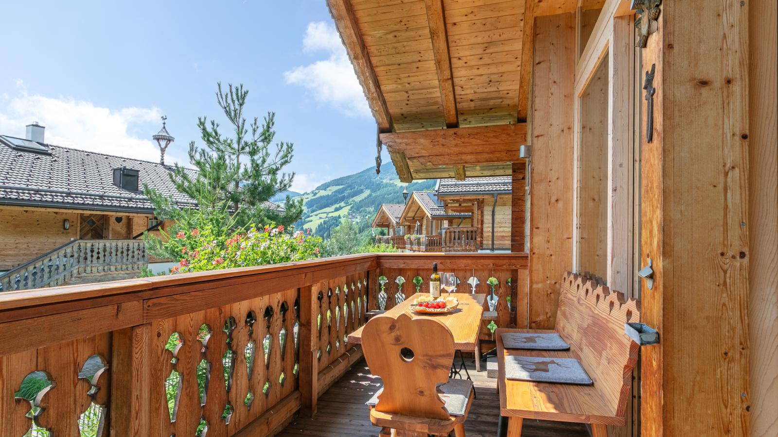 Maier Alm - Terrasbalkon