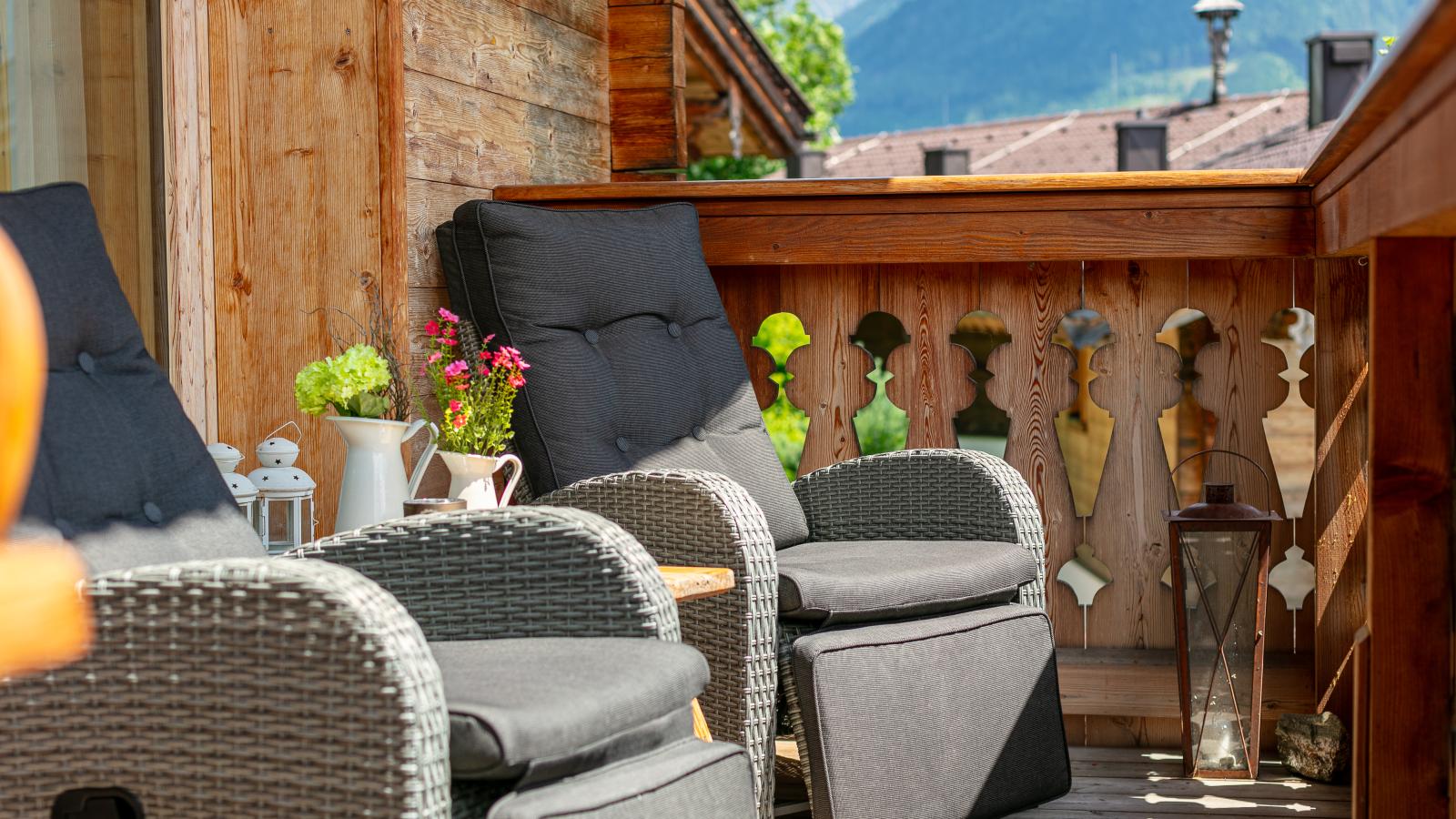 Maier Alm - Terrasbalkon