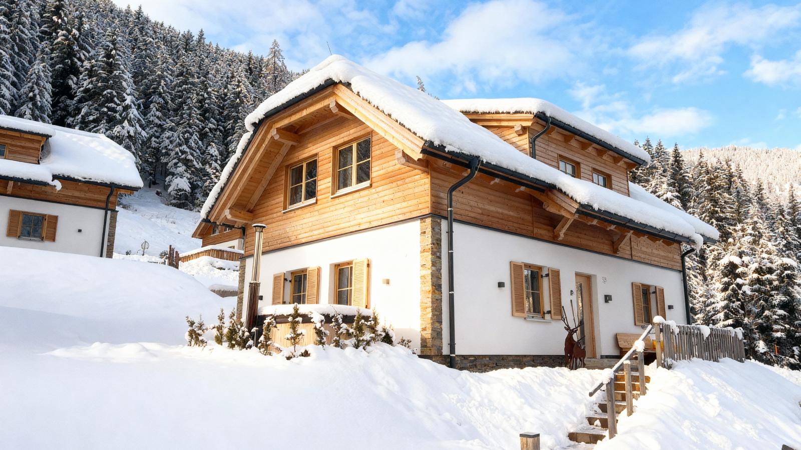 Riesner Alpenlodge-Exterieur winter