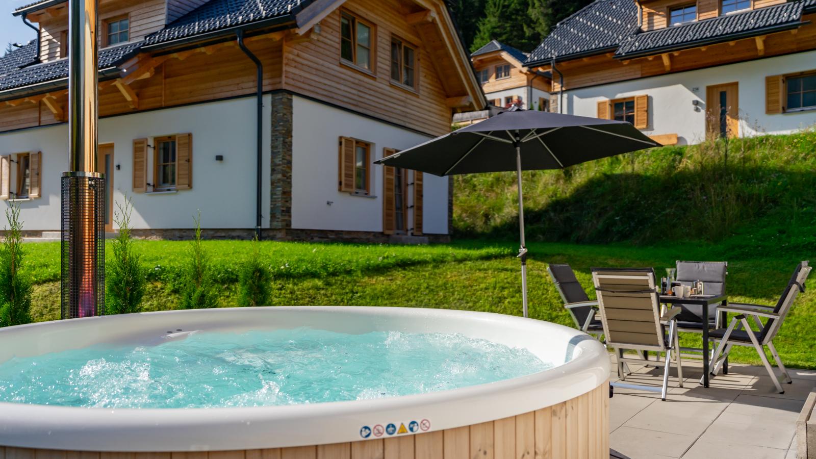 Riesner Alpenlodge-Terrasbalkon