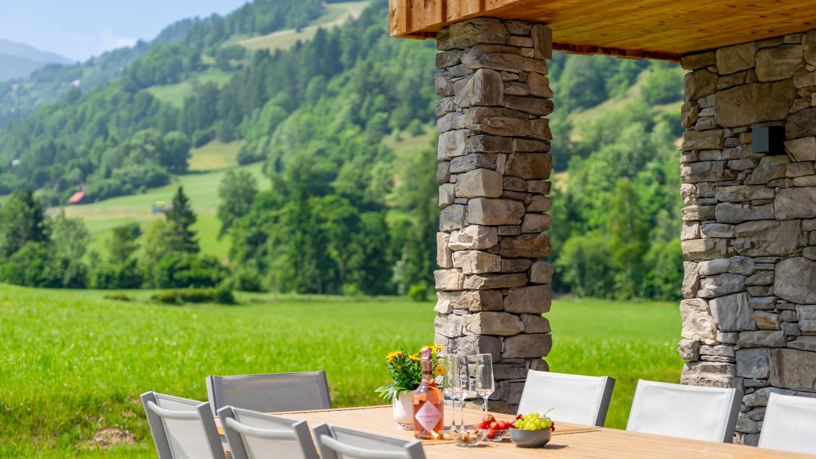 Mountain Chalet An der Mur-Tuinen zomer