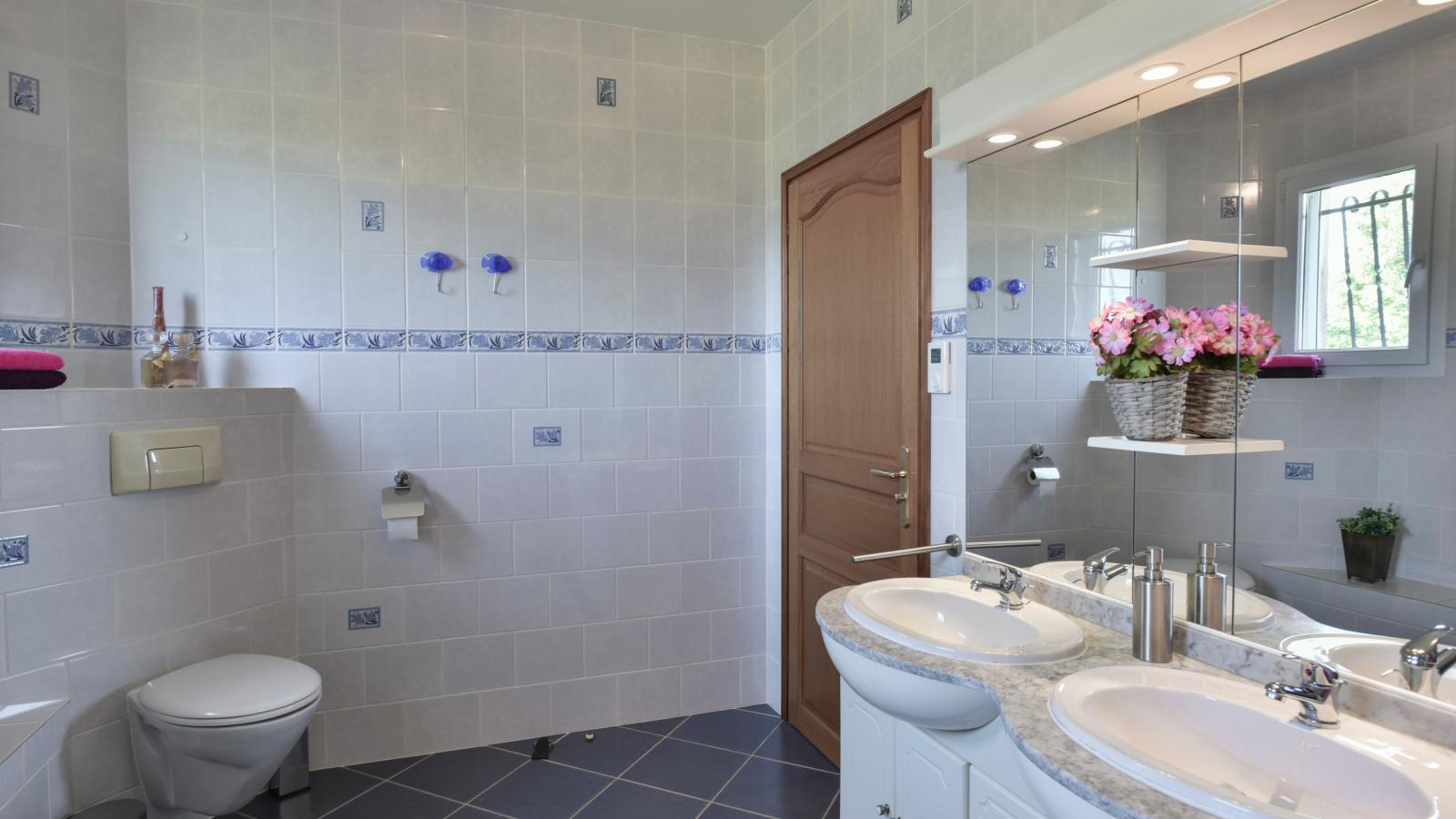 Grande Gite Bassoues - Badkamer