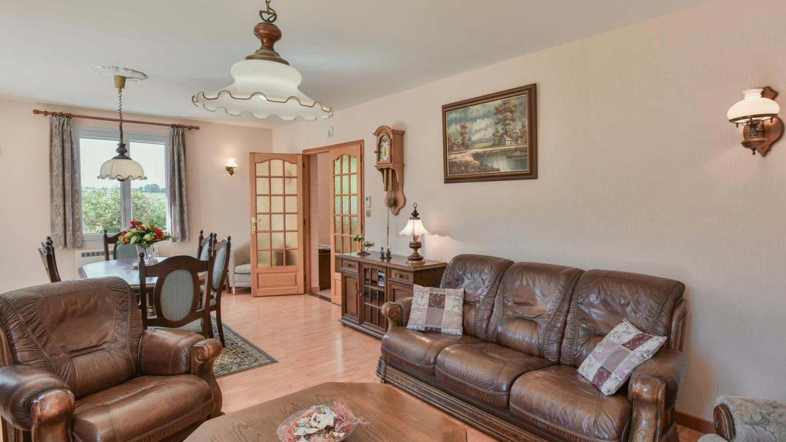 Grande Gite Bassoues - Woonkamer