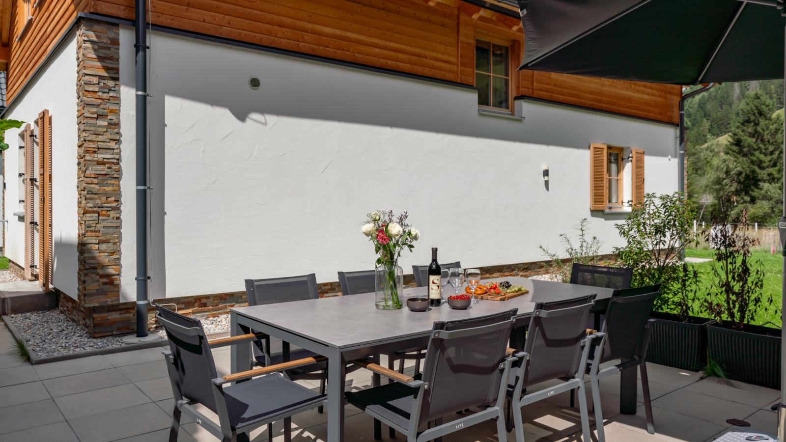 Steier Hütte-Terrasbalkon
