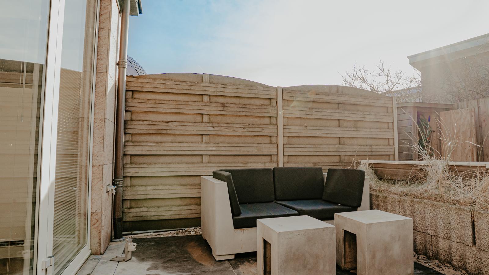 Zeebaars-Terrasse/Balkon