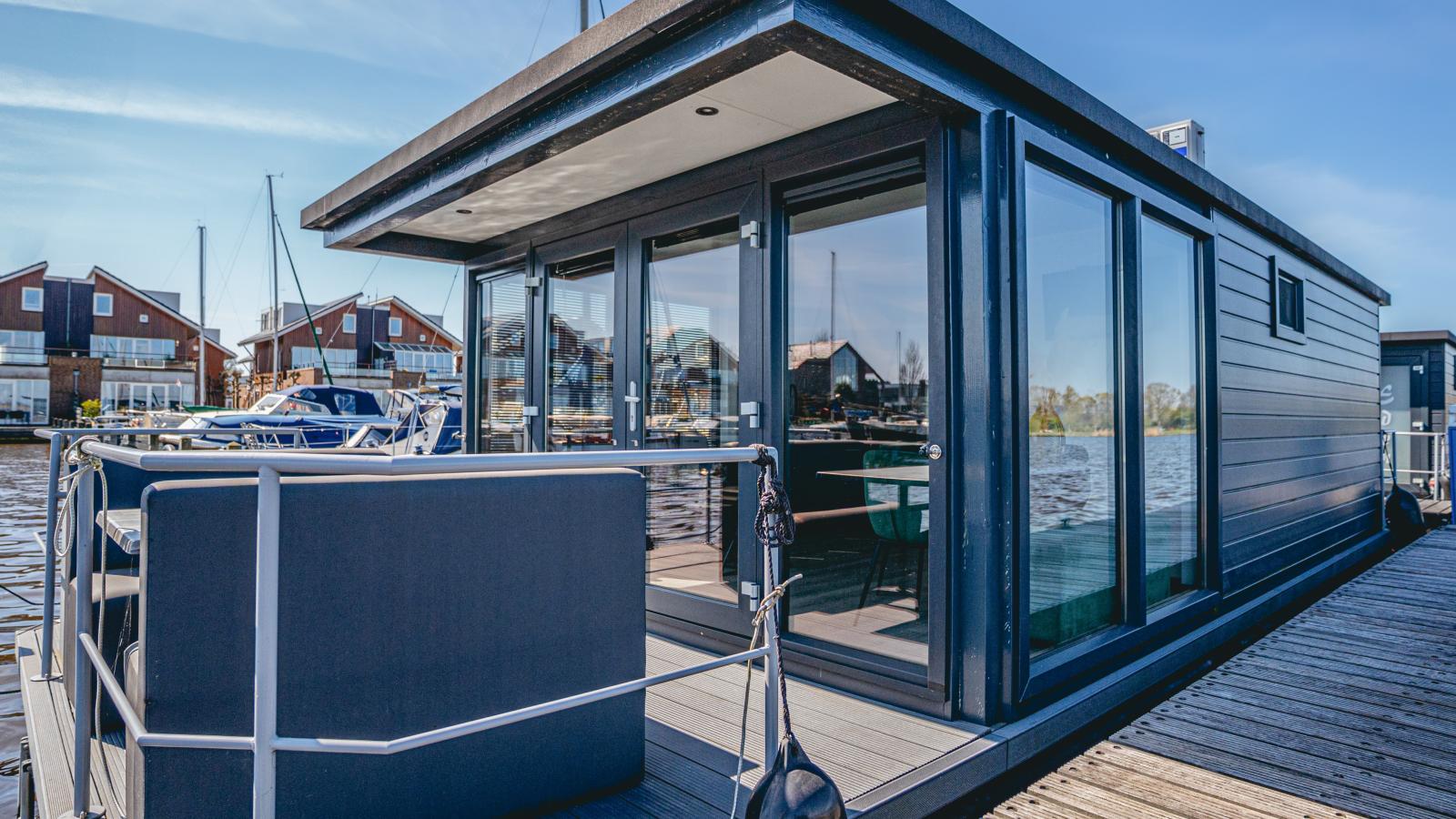 Tiny houseboat Parel I - airco-Extérieur été