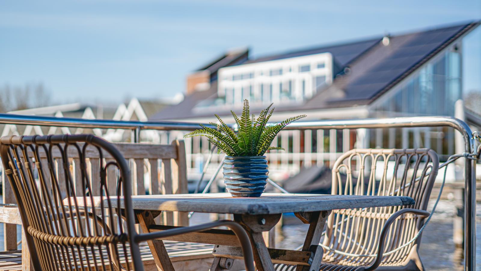 Tiny Houseboat De Woudaap - I-Terrasse / balcon