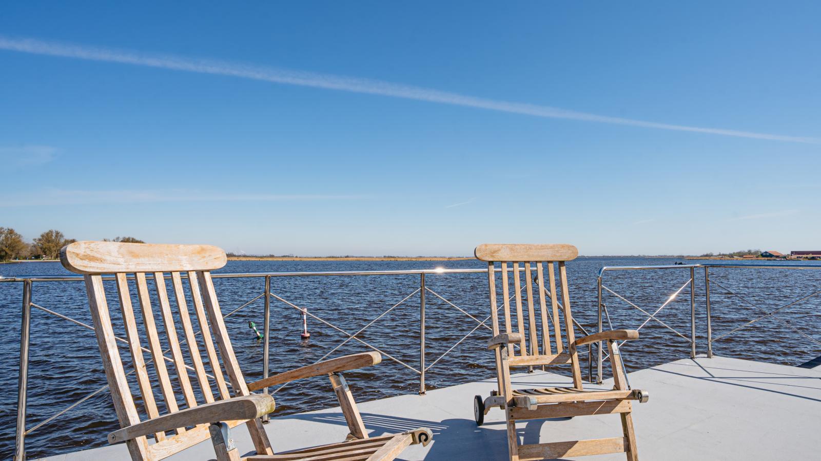 Tiny Houseboat De Woudaap - I-Terrasse / balcon