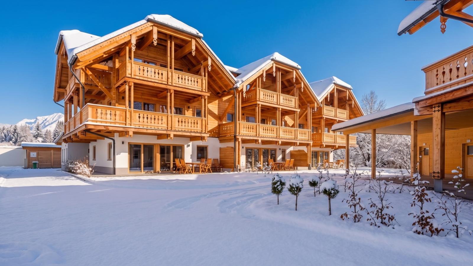 AlmApARTment Mauterndorf Pichl 7-3 - Exterior in winter