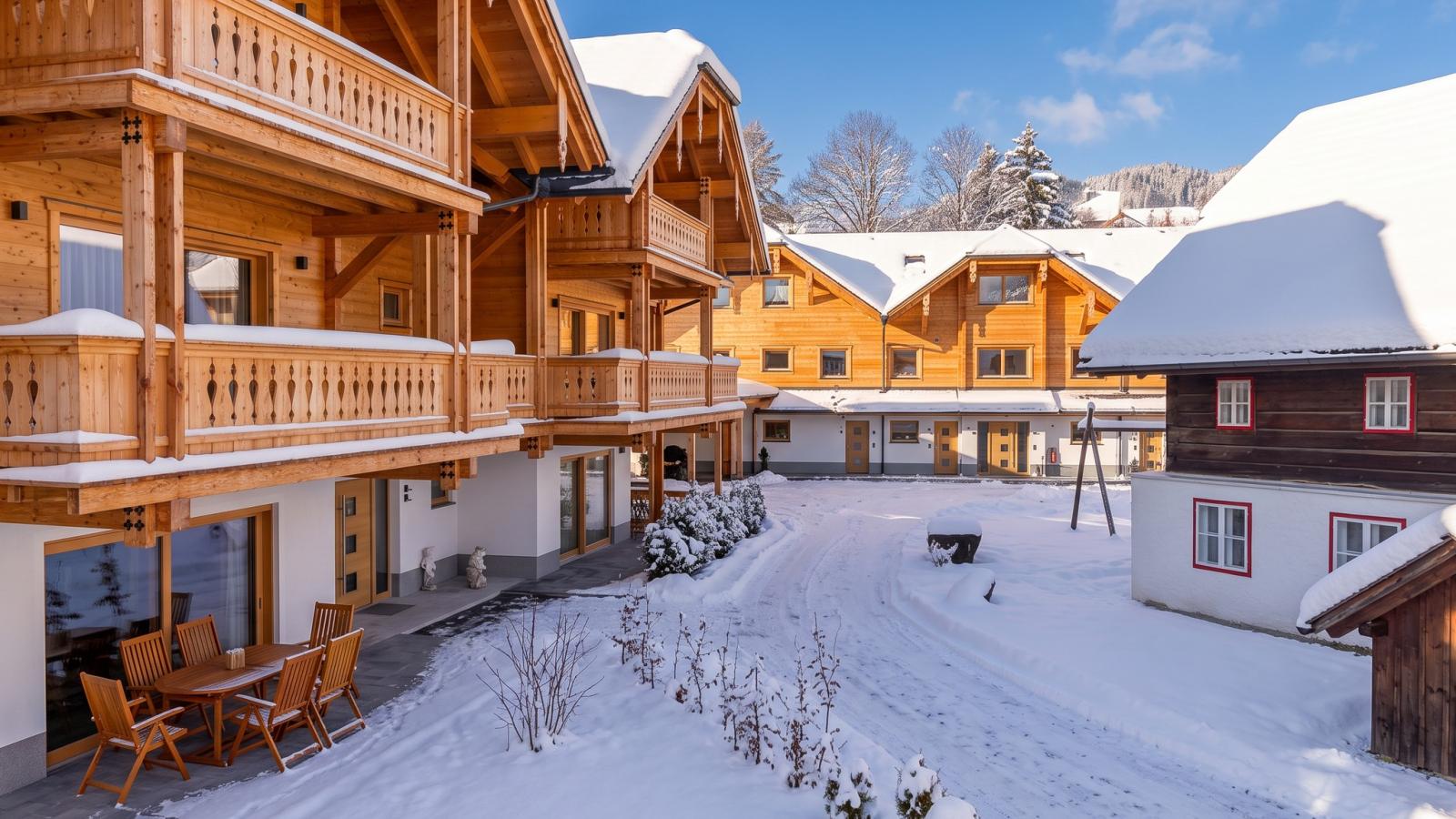 AlmApARTment Mauterndorf Pichl 8-1 - Exterior in winter