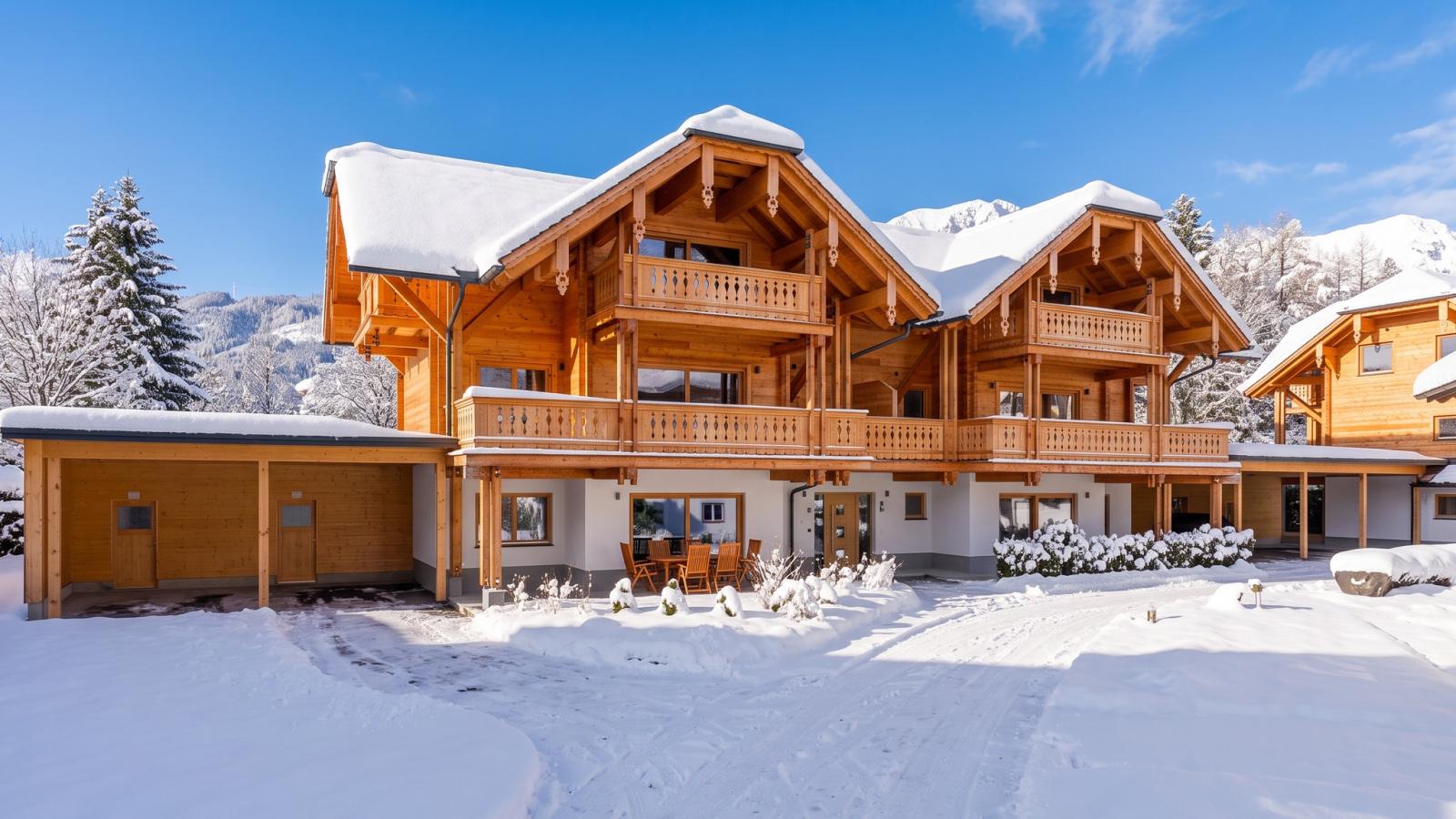 AlmApARTment Mauterndorf Pichl 8-3 - Exterieur winter