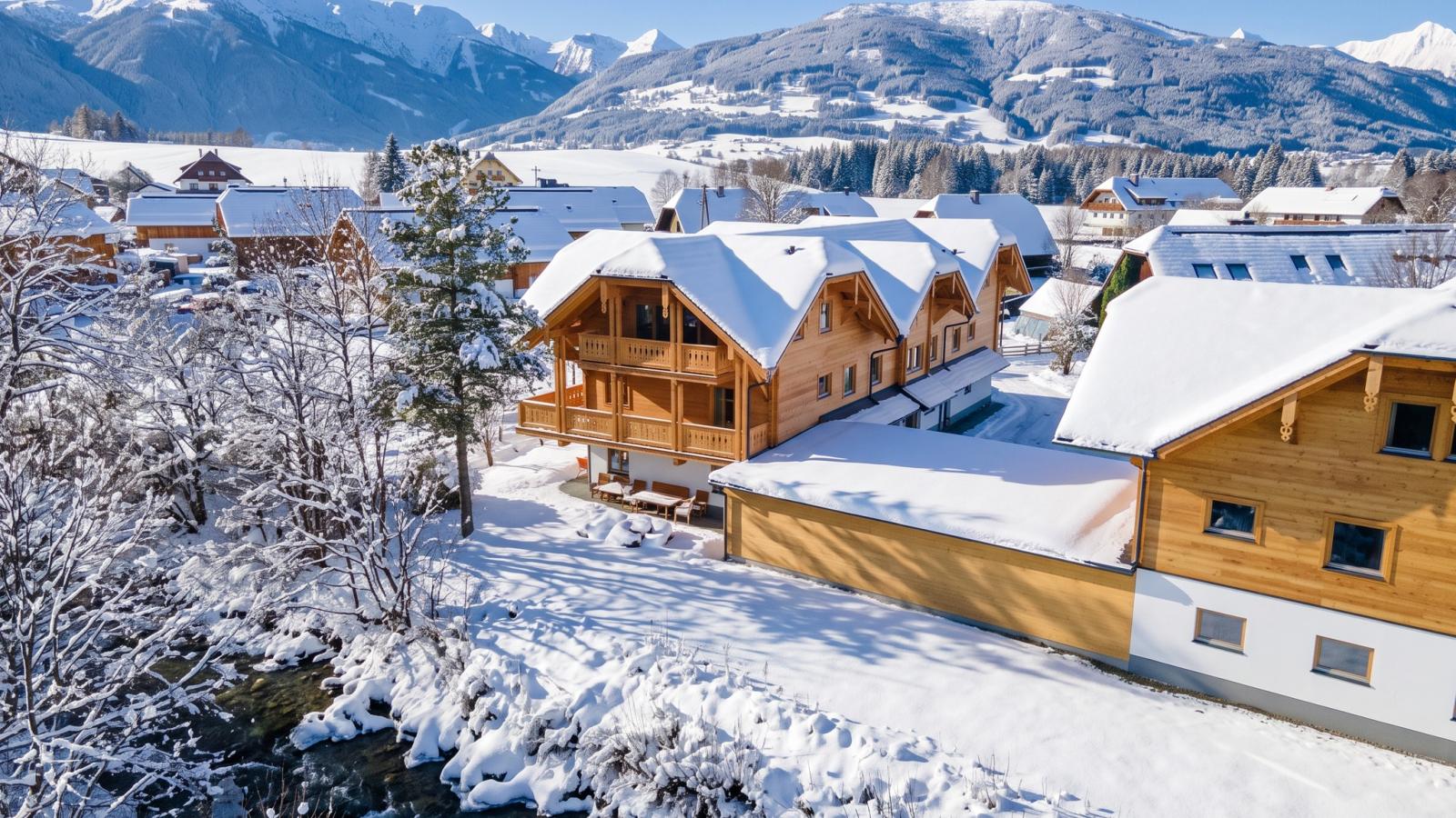 AlmApARTment Mauterndorf Pichl 9-4 - Exterieur winter