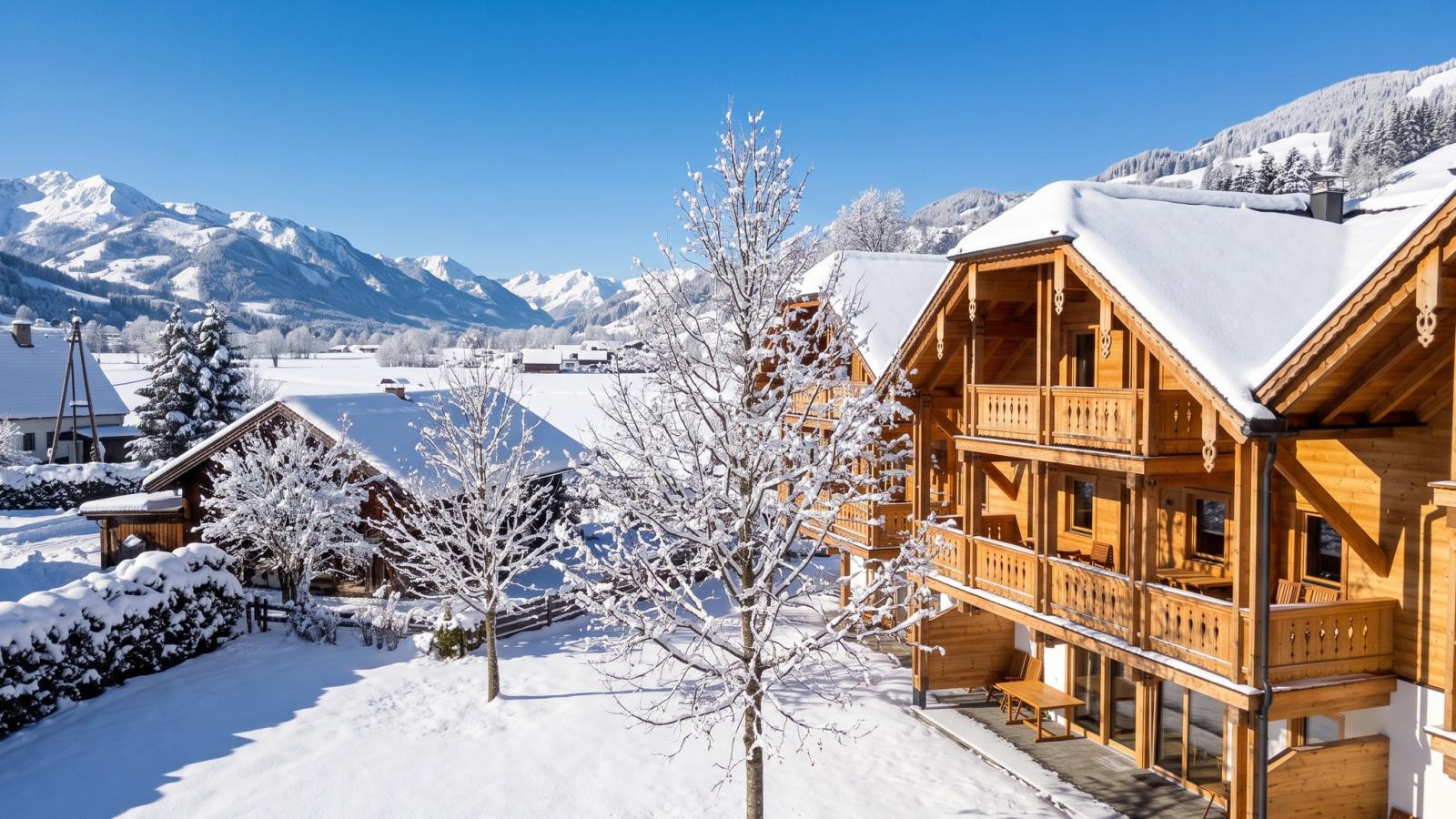 AlmApARTment Mauterndorf Pichl 9-5 - Exterieur winter