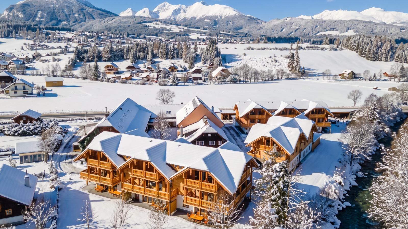 AlmApARTment Mauterndorf Pichl 9-3 - Exterieur winter