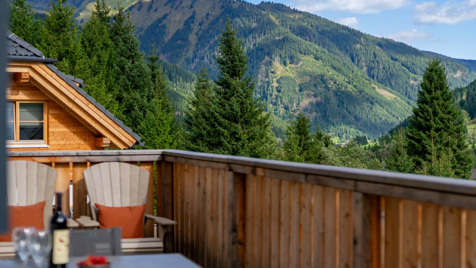 Edelweiss Lodge-Aussicht Sommer