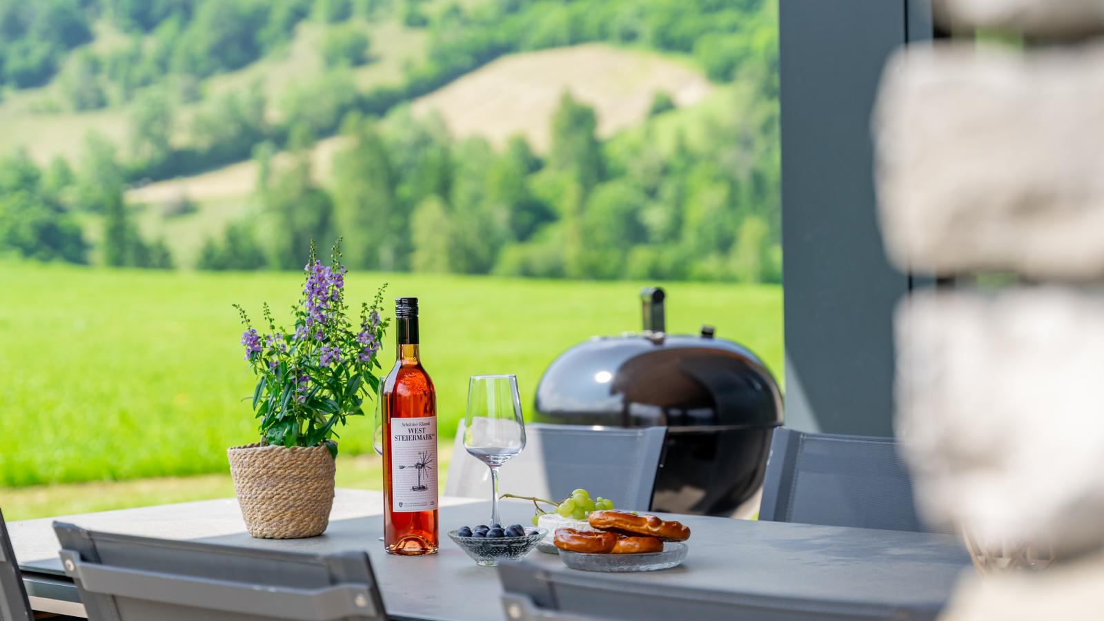 Mountain Chalet Esttes-Terrasbalkon