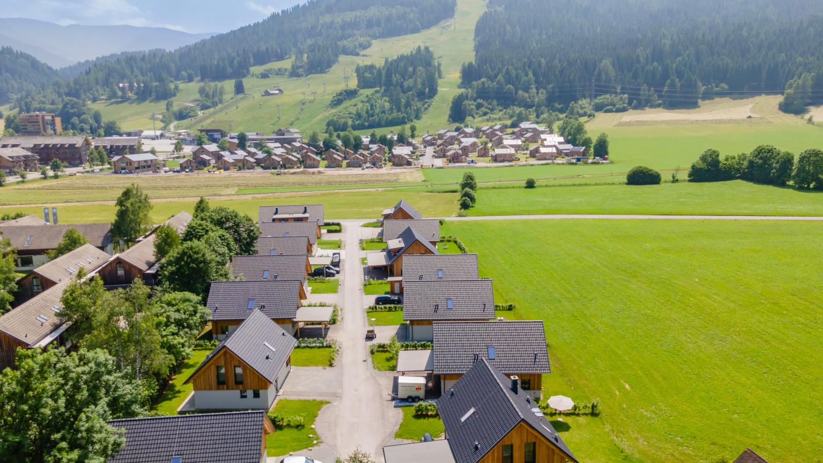 Mountain Chalet Arnica-Buitenkant zomer