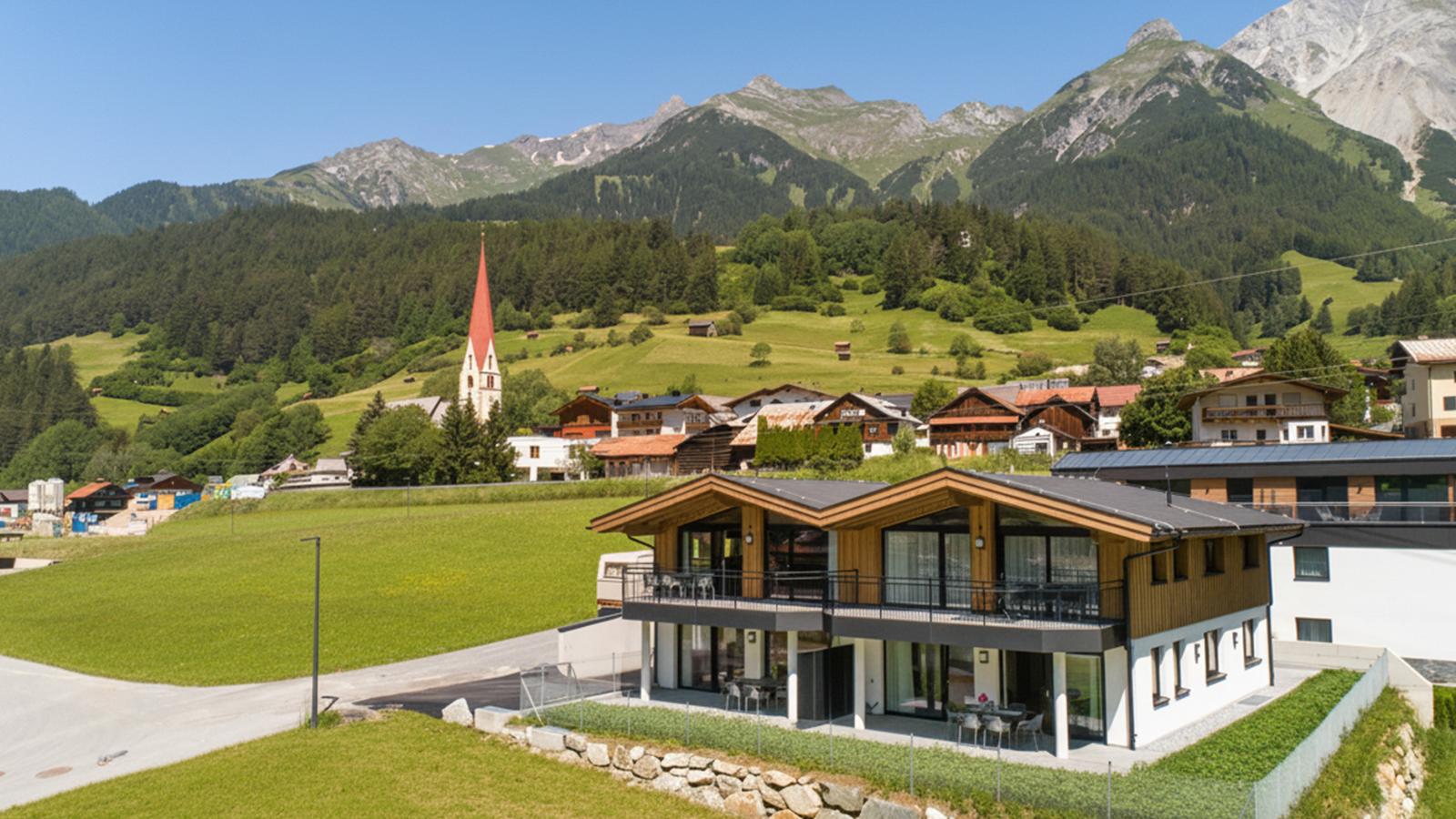 Chalet Pettneu am Arlberg  - Top 2-Buitenkant zomer