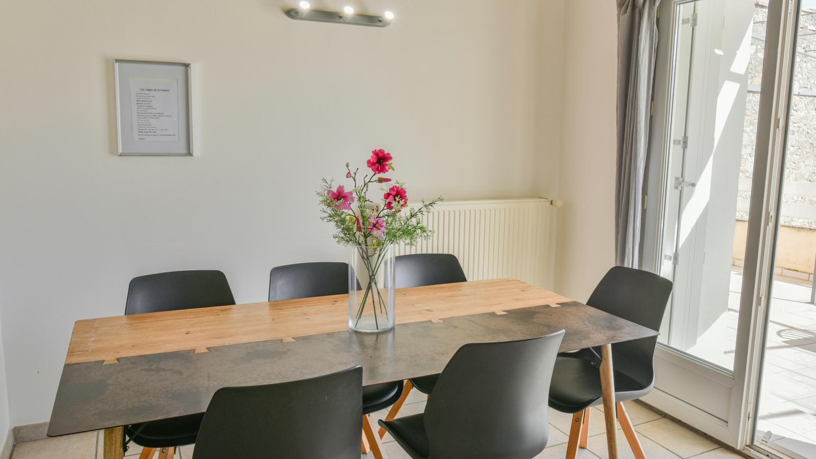 Maison de vacances Olonzac - Eetkamer