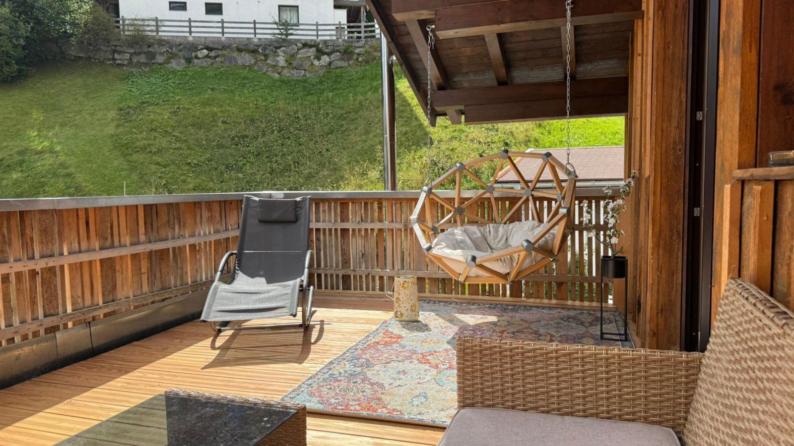 Biber Art Apartment 1 - Terrasbalkon