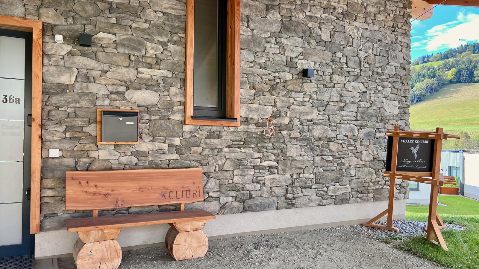 Chalet Kolibri-Buitenkant zomer