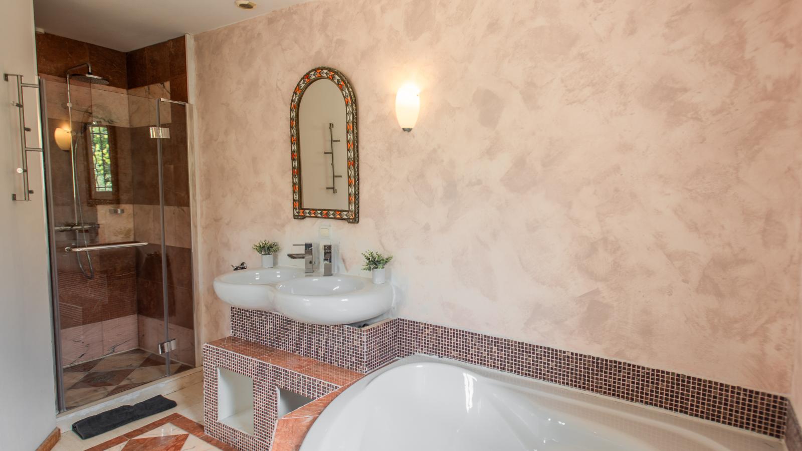 Belle vue-Badkamer