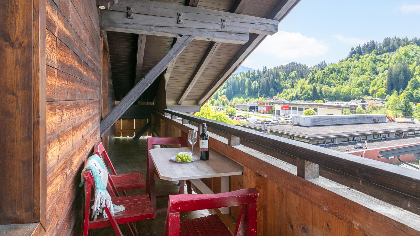 Tirola Stadl Hansl - Terrasbalkon