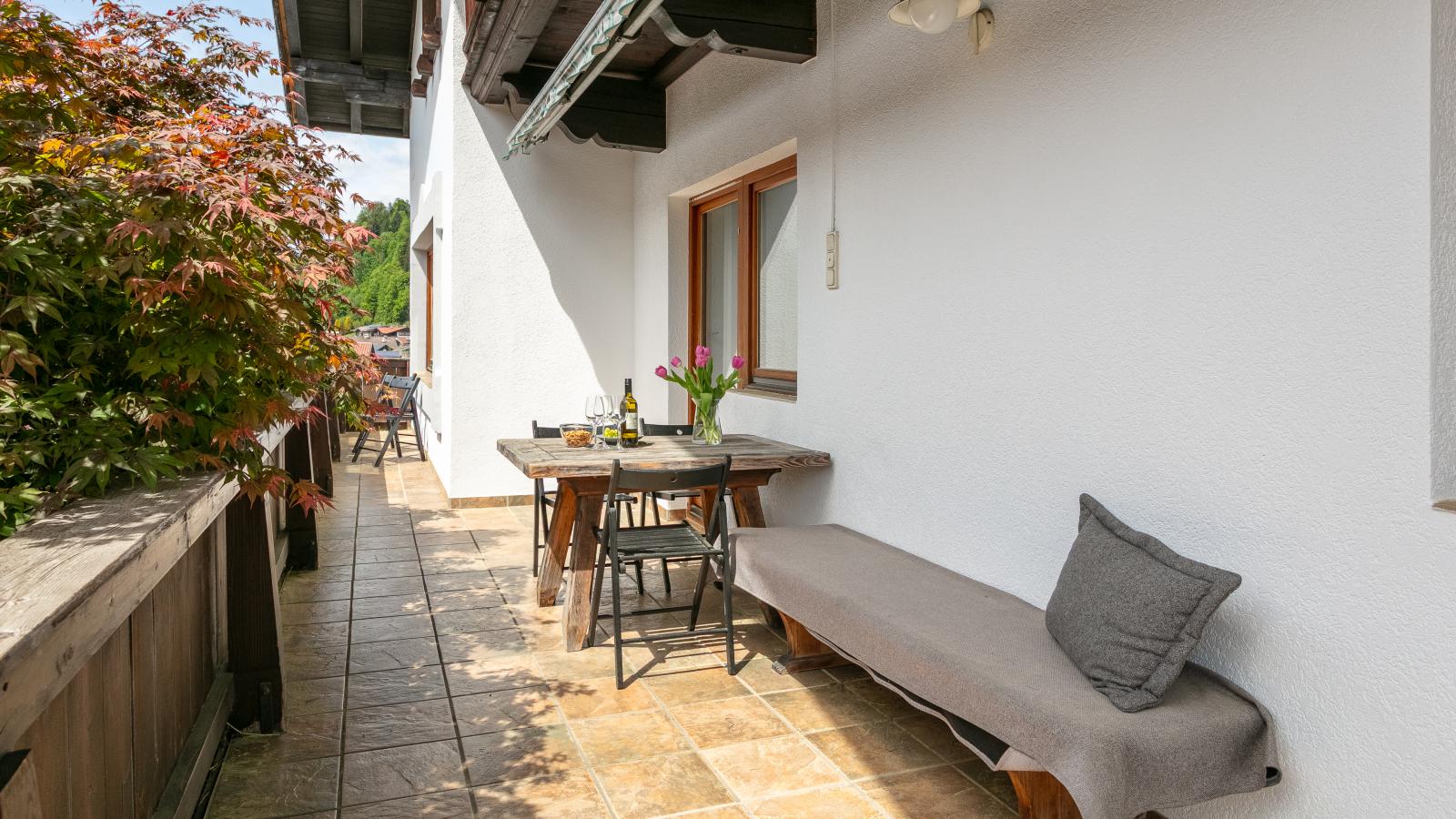 Tirola Stadl Lois - Terrasse/Balkon