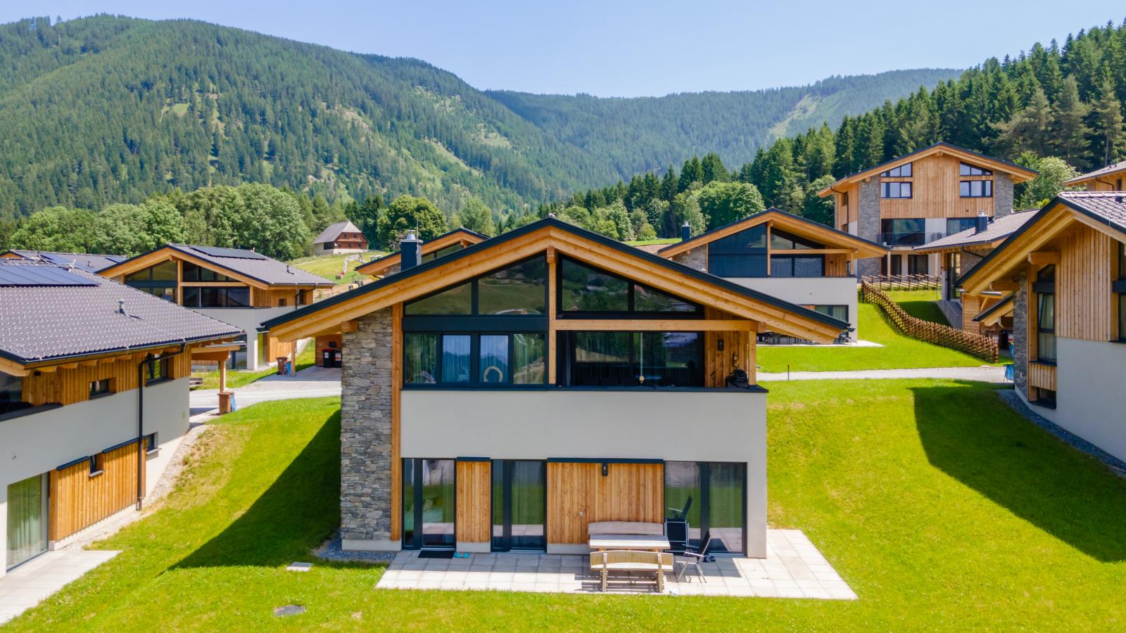 Grebenzen Lodge Prinz-Buitenkant zomer