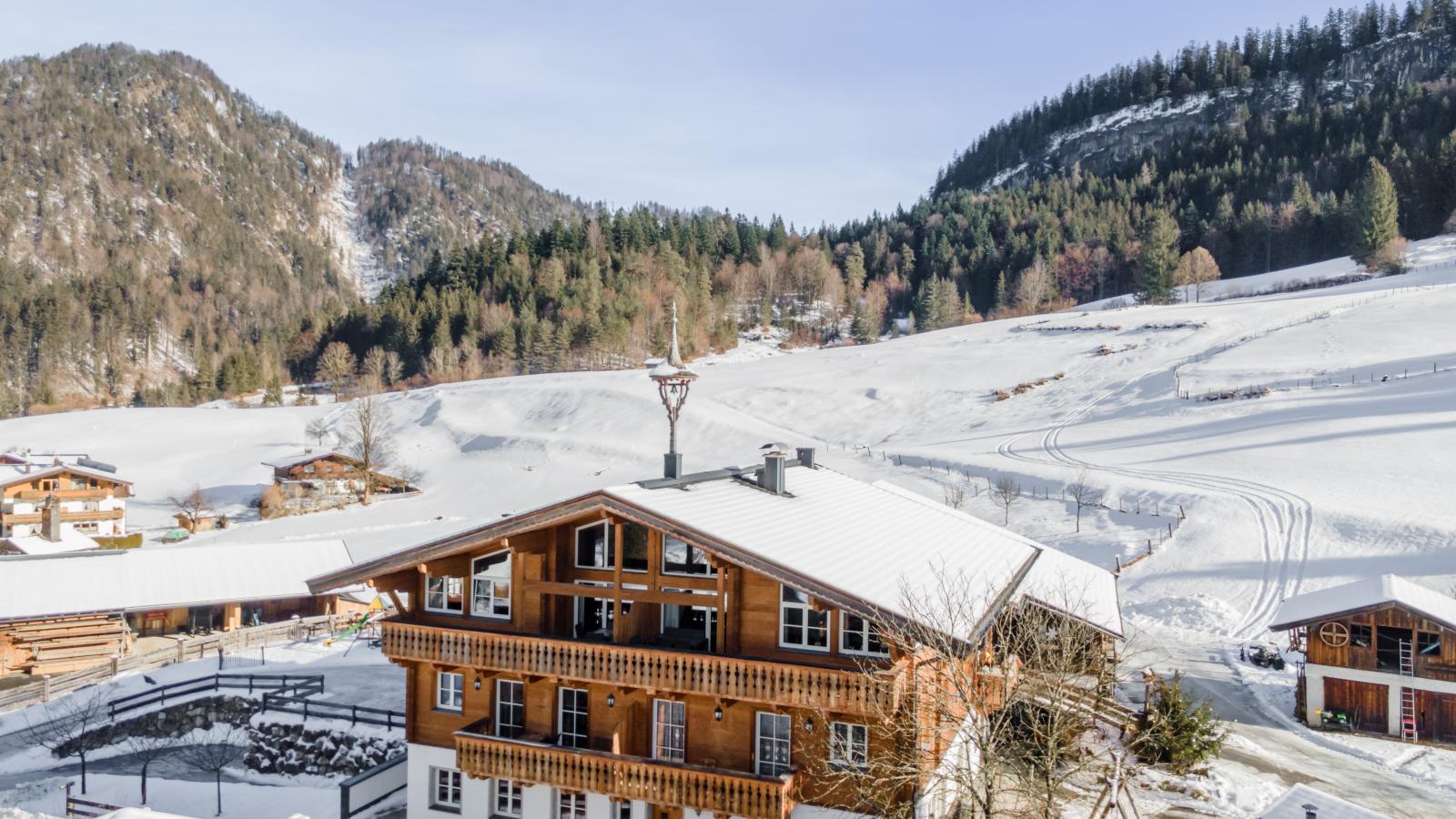 Das Rendlgut Top 3 - Außenbereich Winter