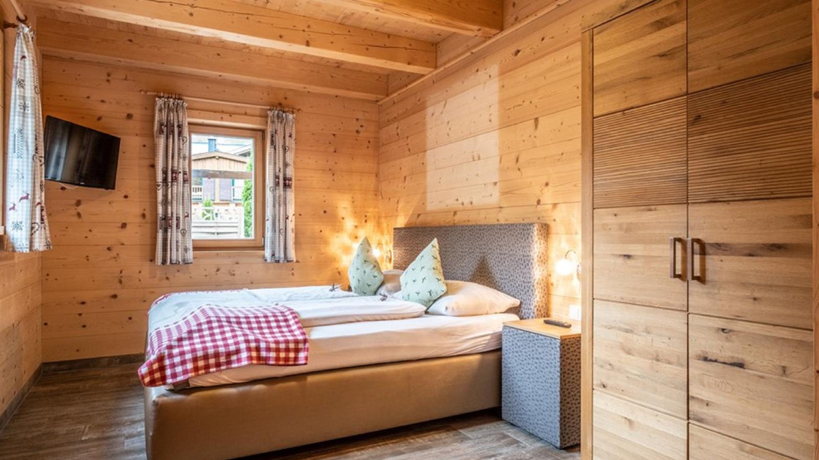 Luxury Lodge Kaprun XL - Slaapkamer