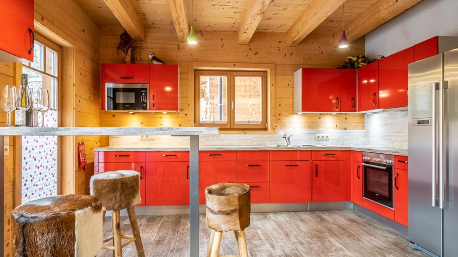 Luxury Lodge Kaprun XL - Keuken