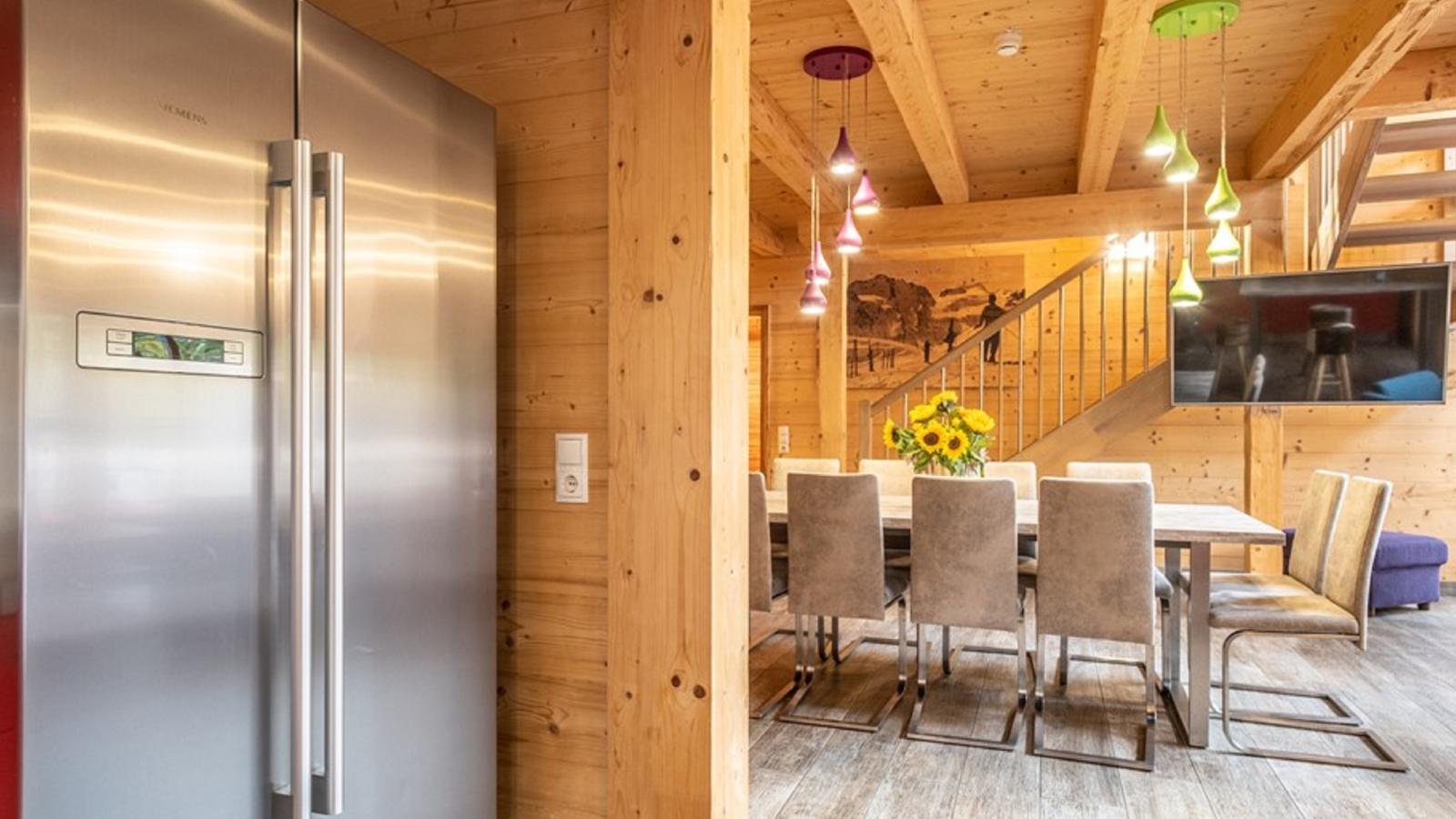 Luxury Lodge Kaprun XL - Eetkamer