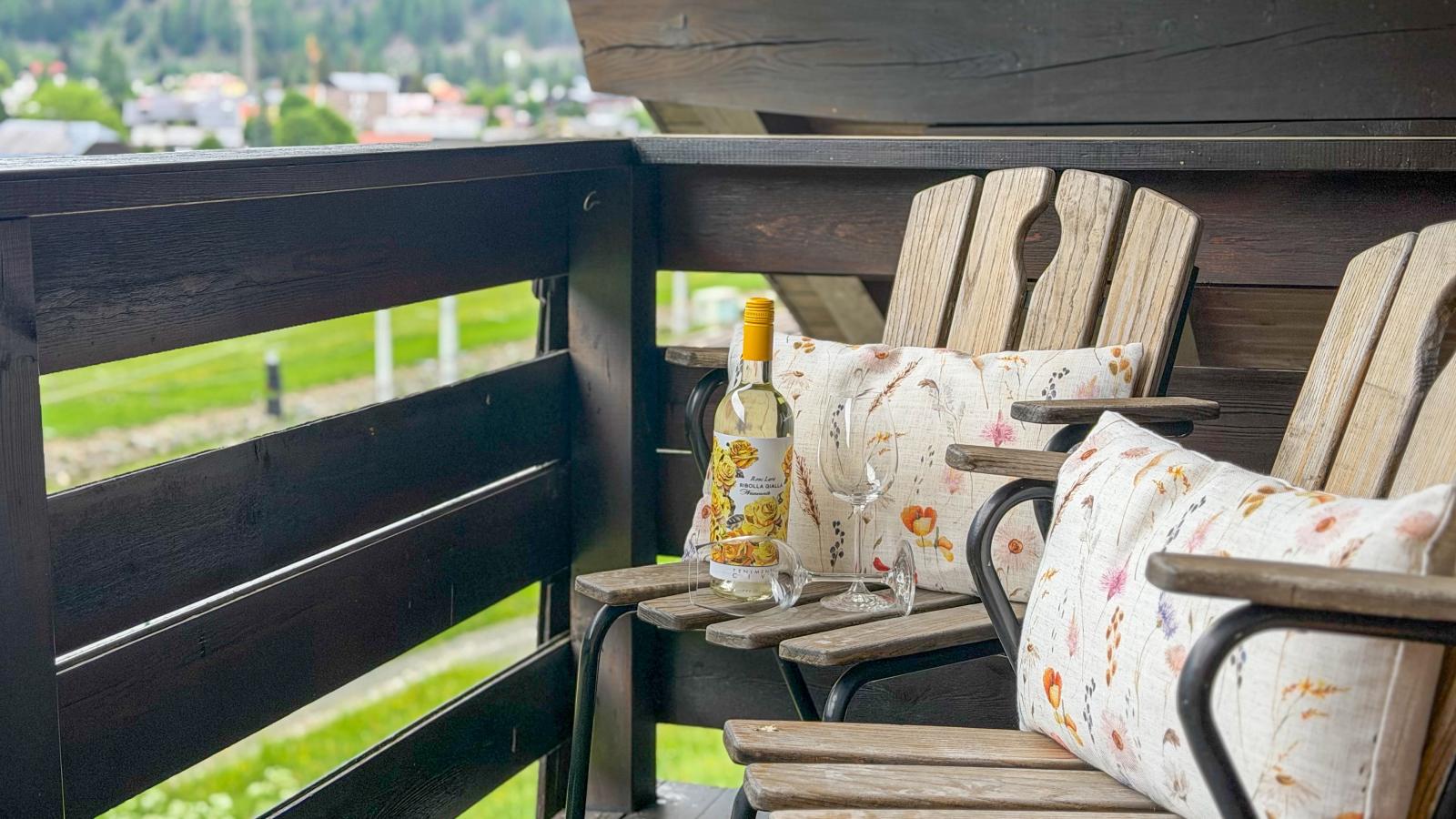 Jagerhütte - Terrasse / balcon