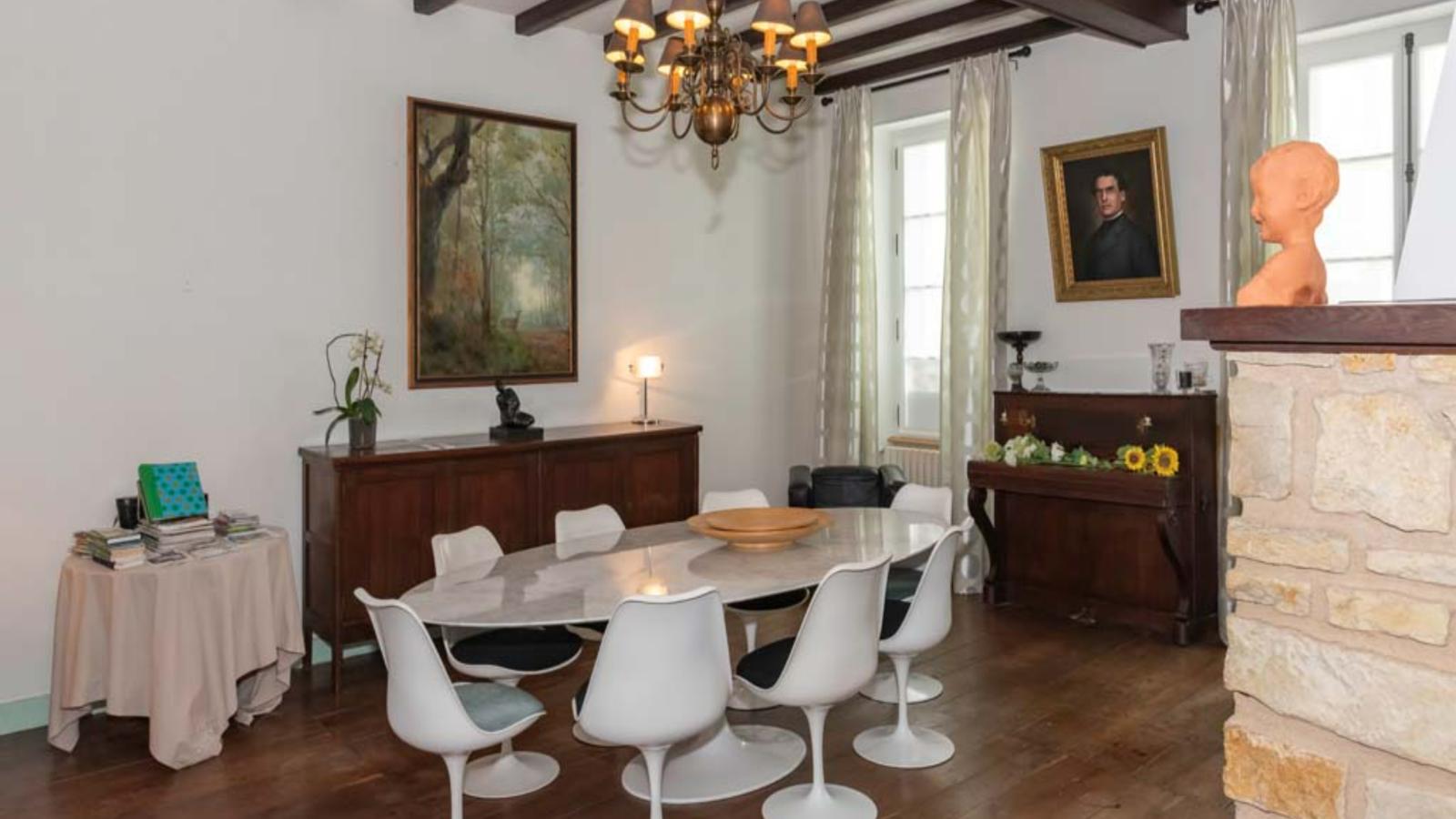 Gîte Côté Rivière-Salle à manger